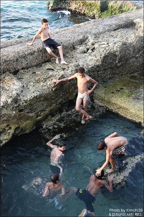 쿠바 아바나 하바나 말레꼰 수영 Cuba havana malecon swim 